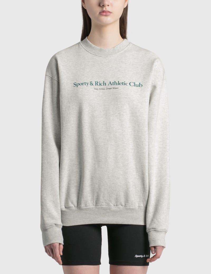 Sporty & Rich - Athletic Club Crewneck | HBX - Globally Curated