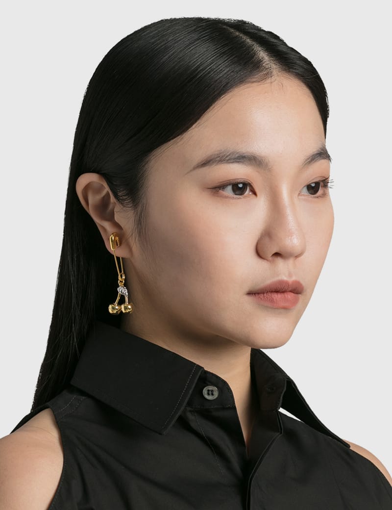 AMBUSH® - CHERRY CHARM EARRING | HBX