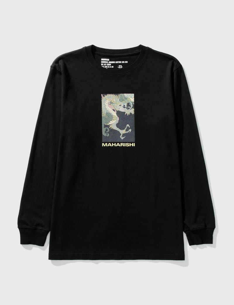 Maharishi - Dragon & Tigers Long Sleeve T-shirt | HBX - Globally