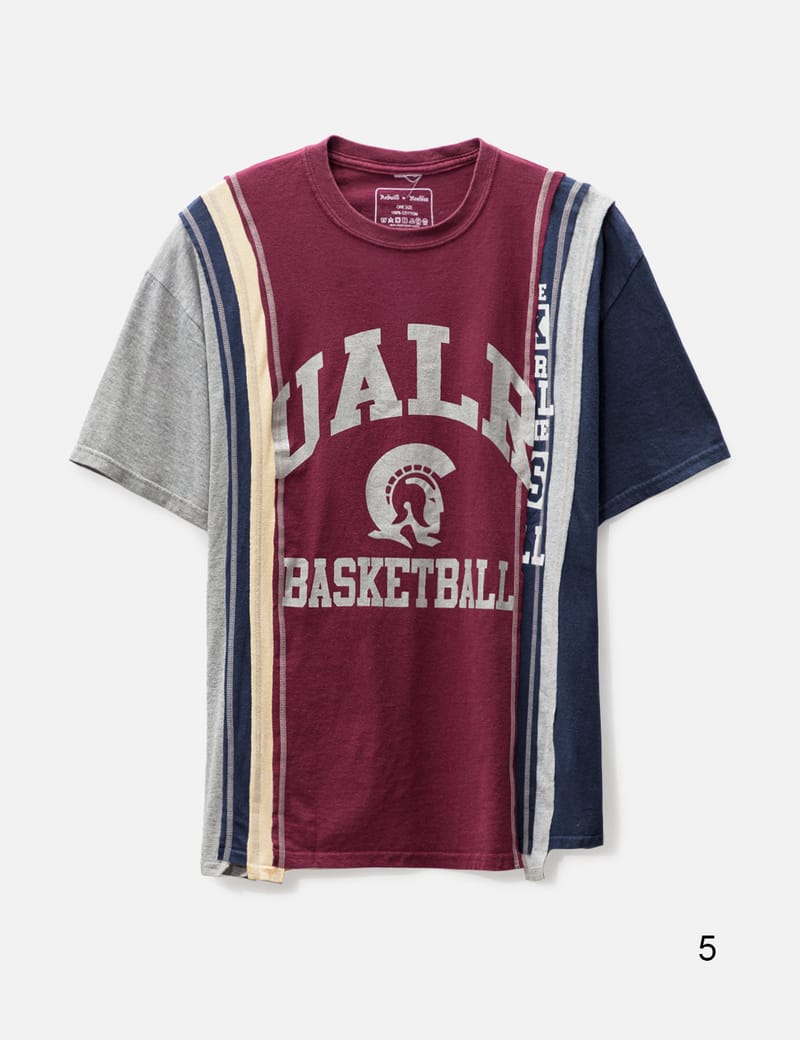 Tシャツ・カットソー Needles FW24 \"7 Cuts\" t-shirt (NS313BLU) Needles - 7 Cuts Wide T-shirt | HBX - Globally Curated
