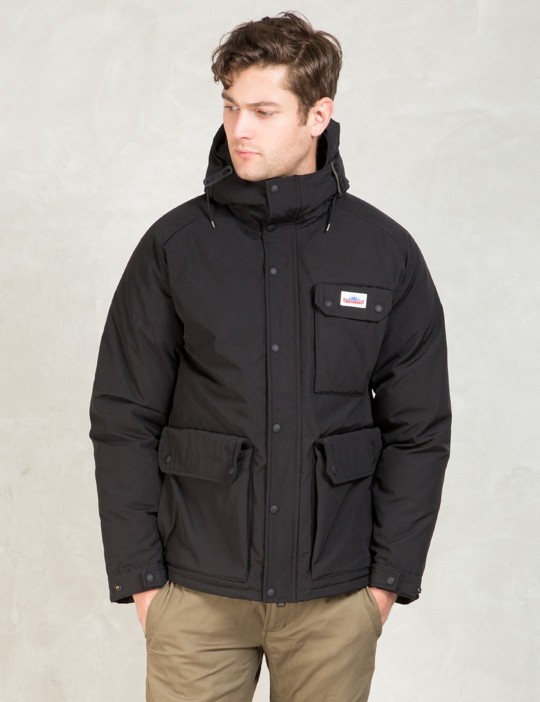 Penfield - Black Apex Down Insulated Parka Jacket | HBX - Globally ...