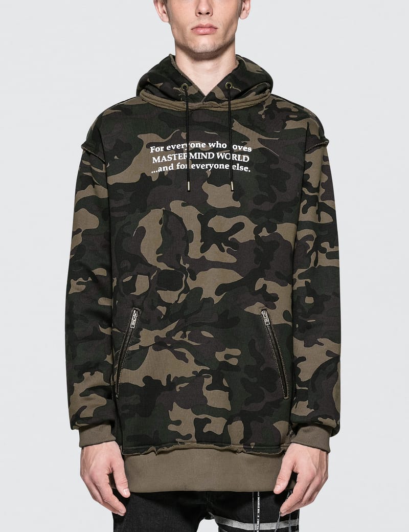 Mastermind world camo hoodie best sale