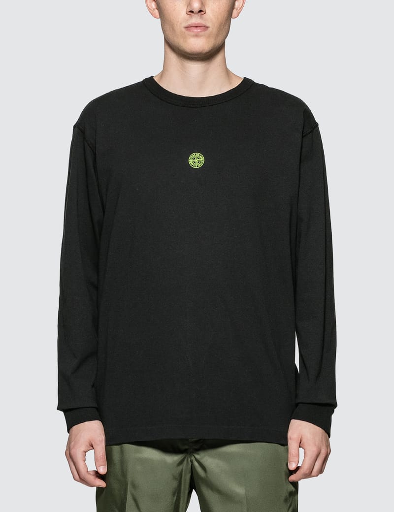 Stone Island - Graphic Five Long Sleeve T-Shirt | HBX - Globally