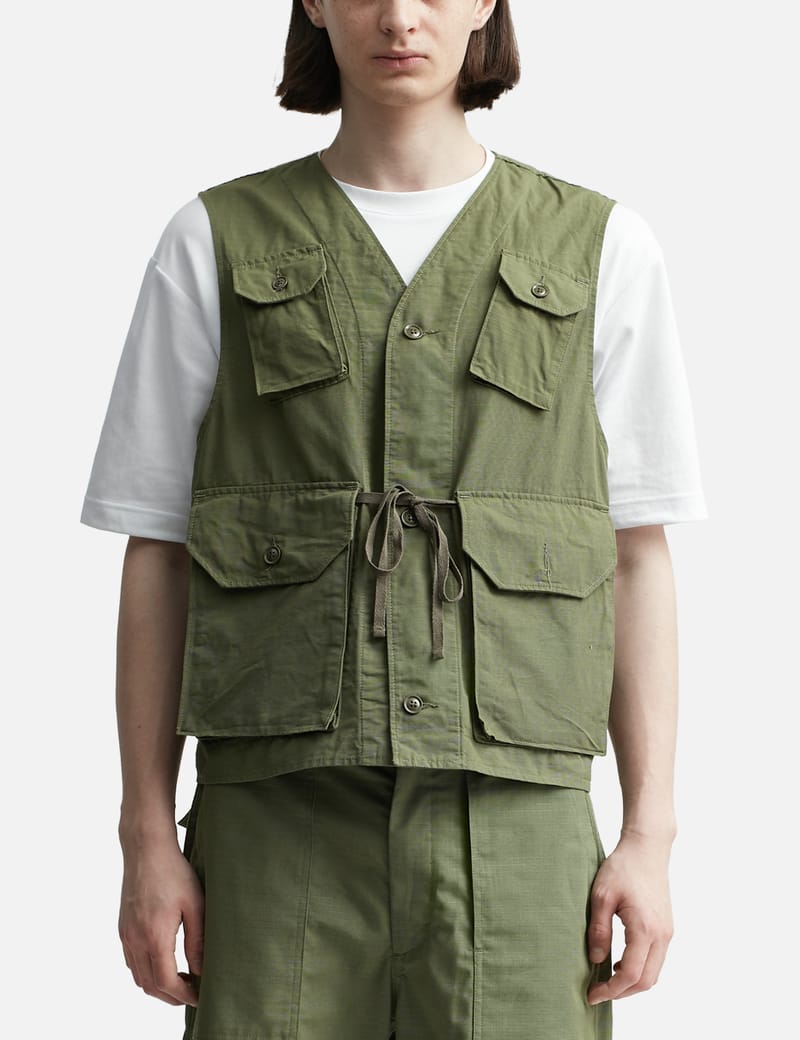 Engineered Garments - C-1 VEST | HBX - HYPEBEAST 為您搜羅全球潮流