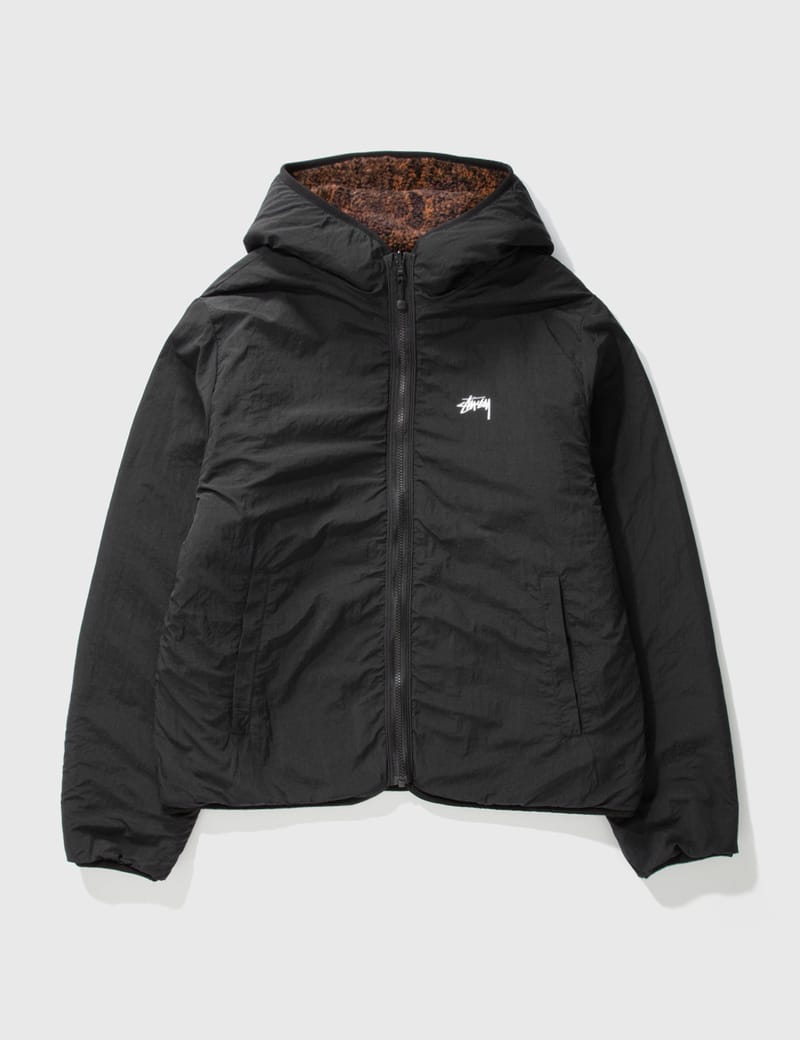 Stüssy - Snake Jacquard Sherpa Jacket | HBX - Globally Curated