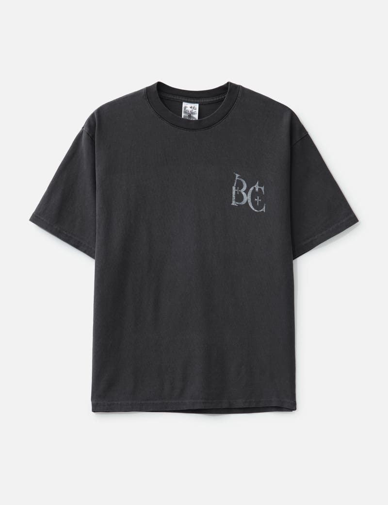 Basketcase Hang Loose T-Shirt - Vintage Black ribbed crewneck tee