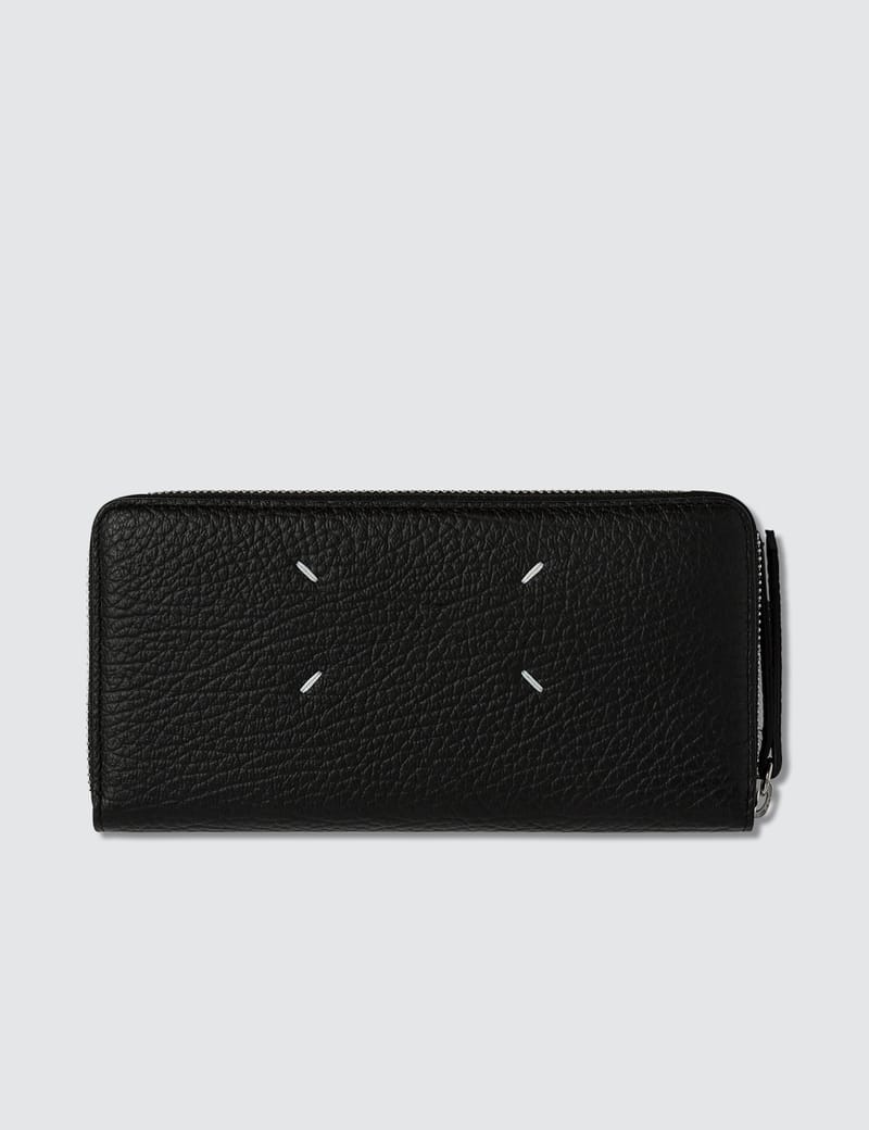 Maison Margiela - Leather Zip Long Wallet | HBX - HYPEBEAST 為您 