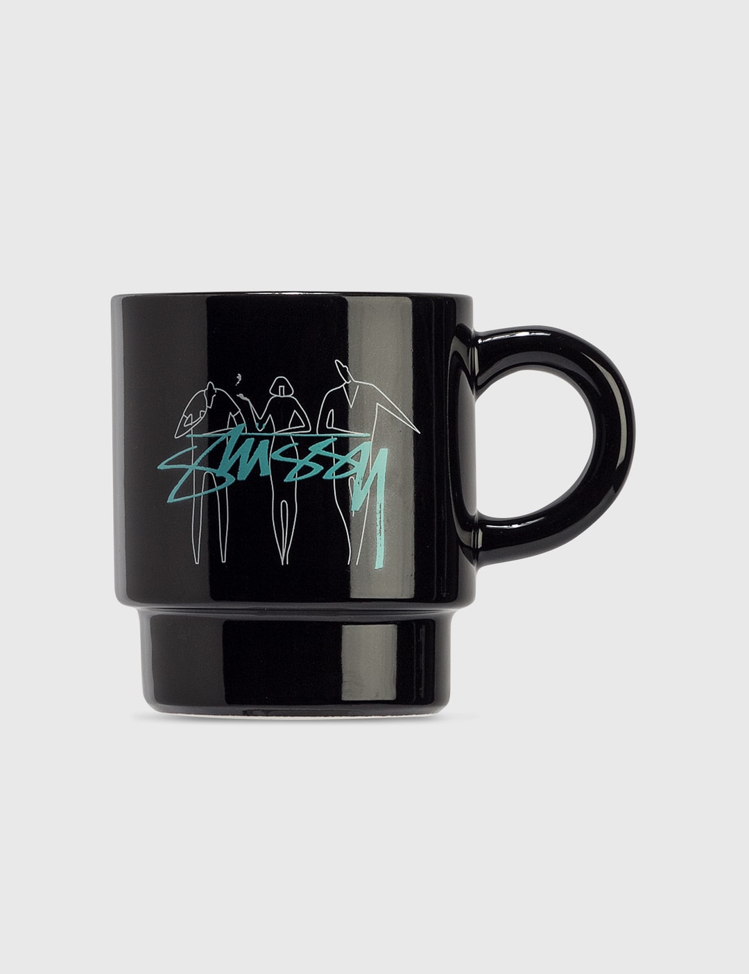 Stüssy - 3 People Stacking Mug | HBX - HYPEBEAST 為您搜羅全球潮流時尚品牌