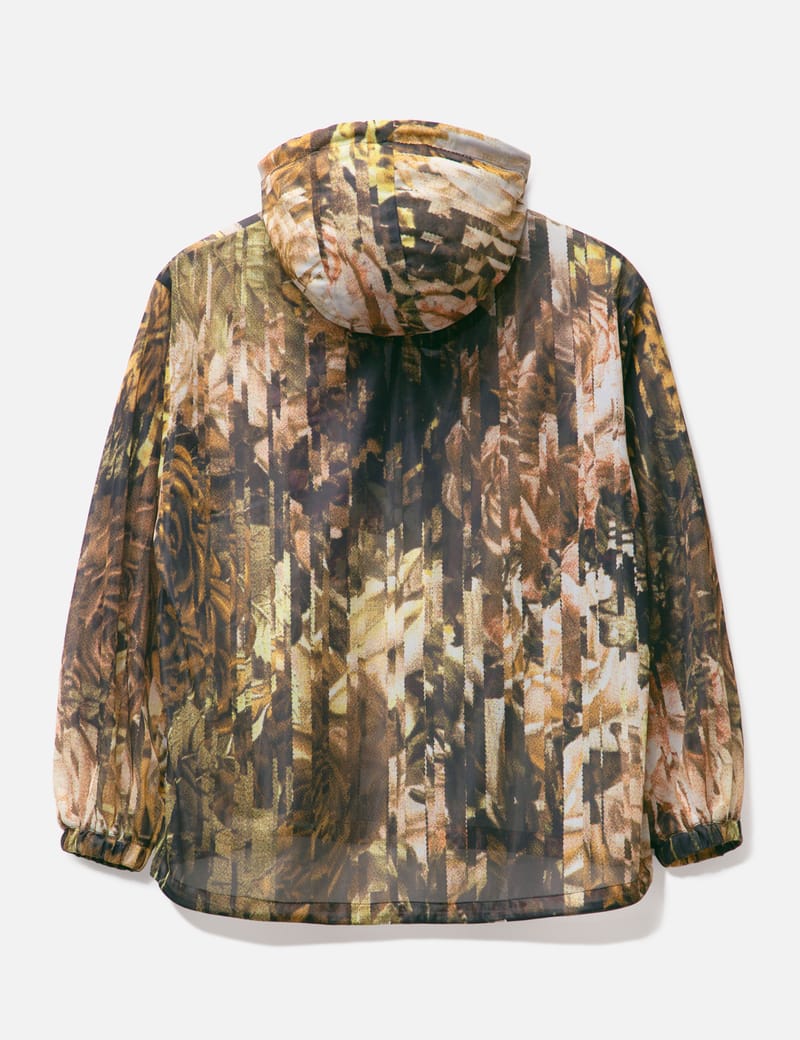 TIGHTBOOTH - FLOWER CAMO MESH ANORAK | HBX - Globally Curated