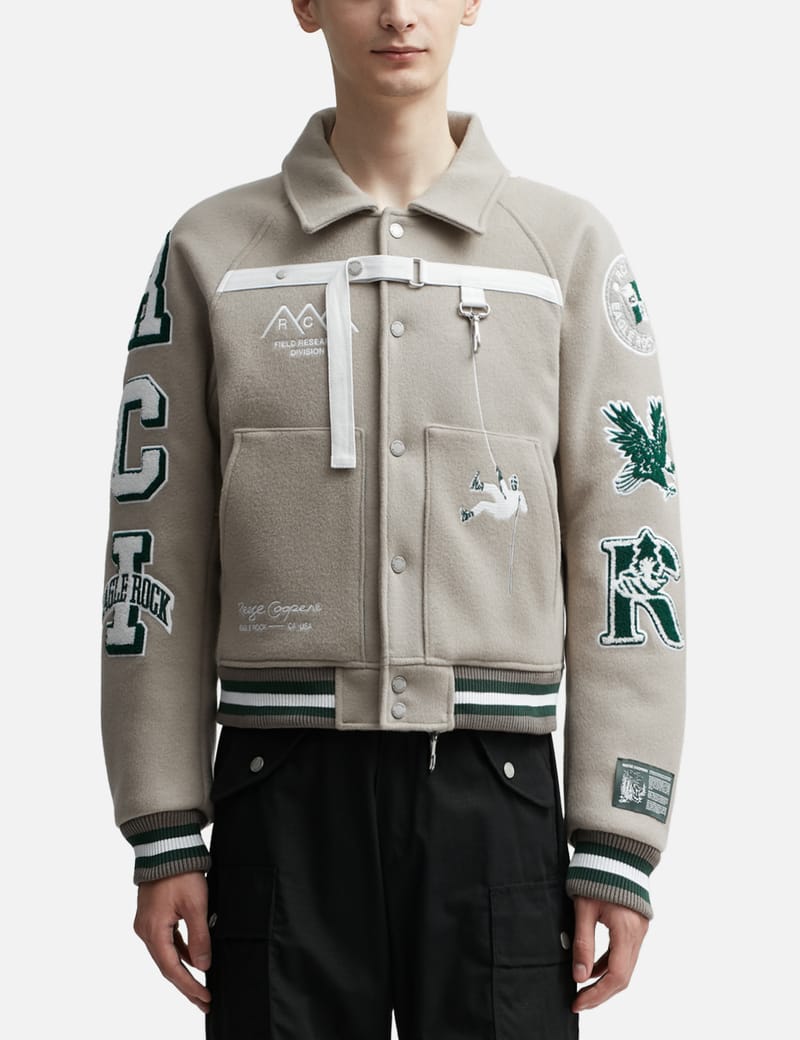 Reese Cooper - RESEARCH DIVISION WOOL VARSITY JACKET | HBX