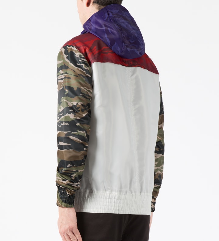 Black Scale White Makarov Nylon Jacket HBX Globally Curated