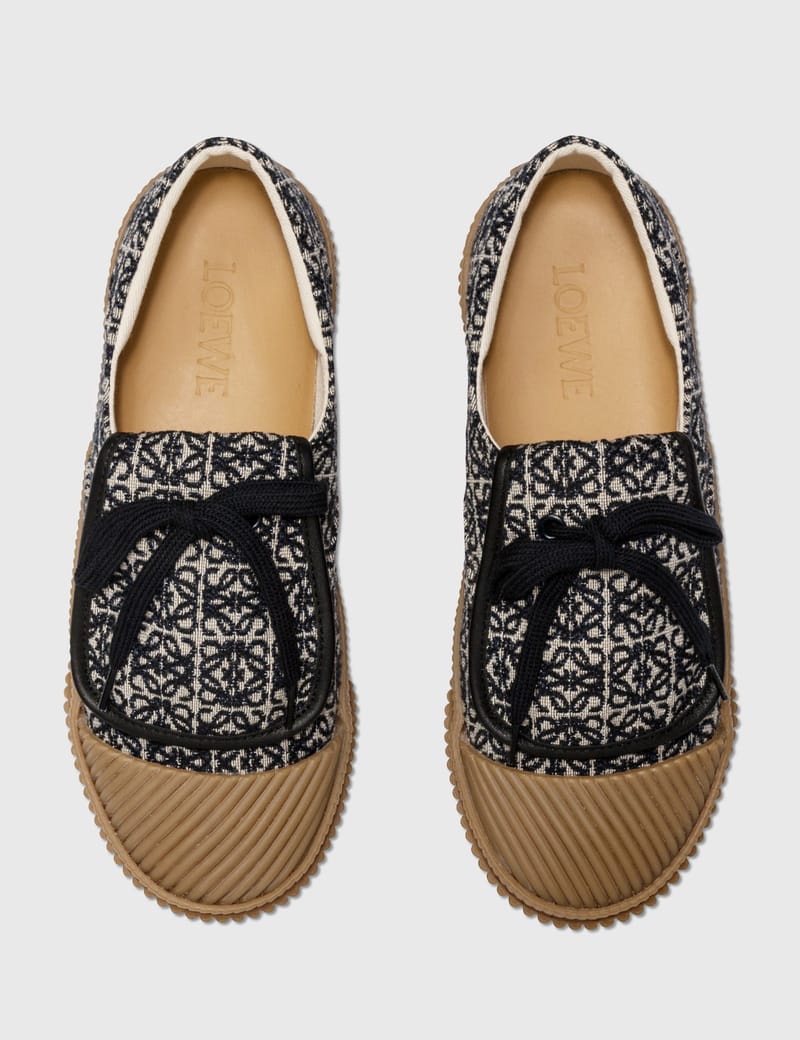 Loewe - Anagram Jacquard Flap Sneaker | HBX - Globally Curated