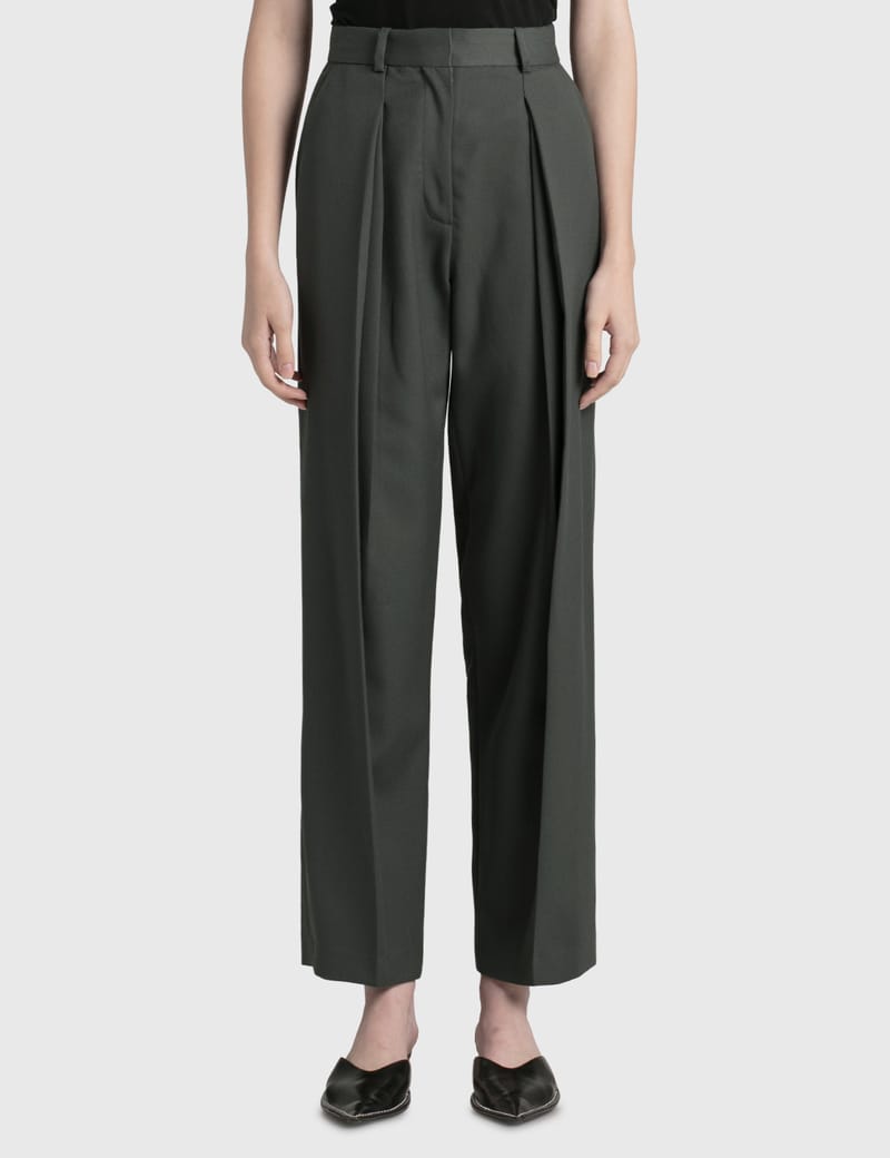 Low Classic - Double Tuck Trouser | HBX - Globally Curated Fashion