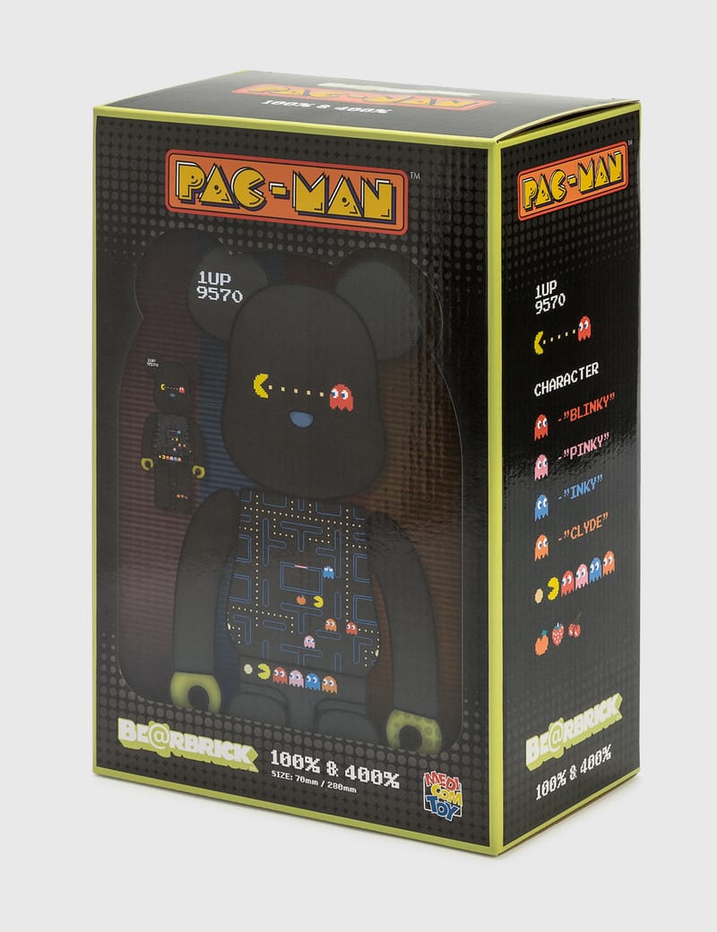 MEDICOM TOY - 新品未開封BE@RBRICK PAC-MAN パックマン 100％&amp;400％ Be@rbrick Pac-Man x Grafflex 100% and 400% Set by Medicom