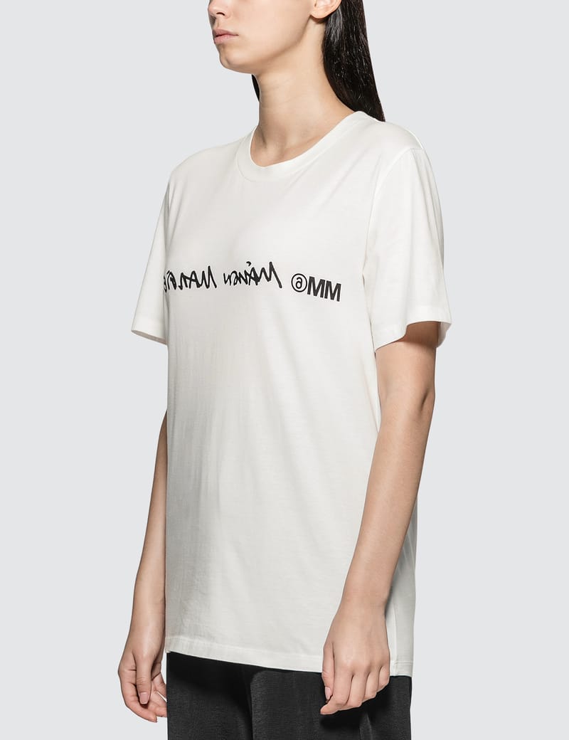 MM6 Maison Margiela - Logo T-shirt | HBX - Globally Curated