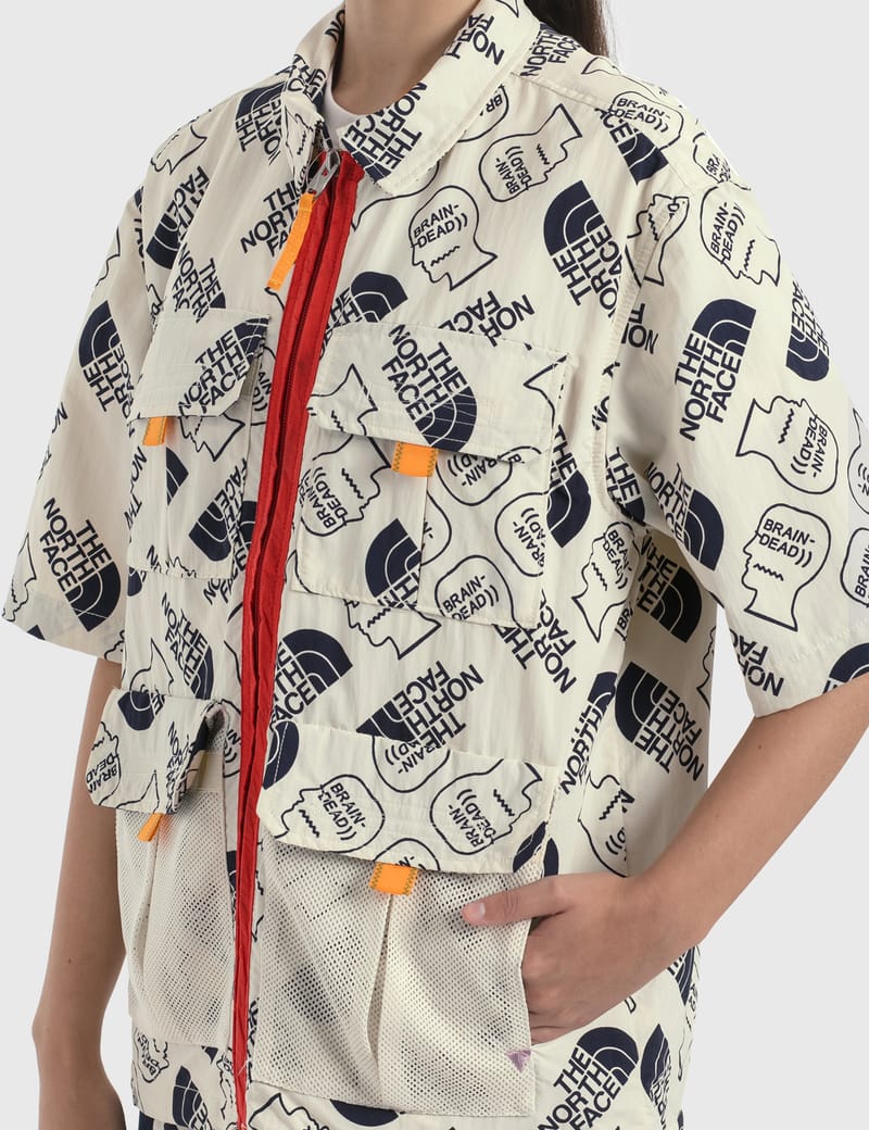 ノースフェイス ブレインデッド 76 BOXY 半袖 マウンテンシャツ Brain Dead - Brain Dead x The North Face 76 Boxy SS Mountain