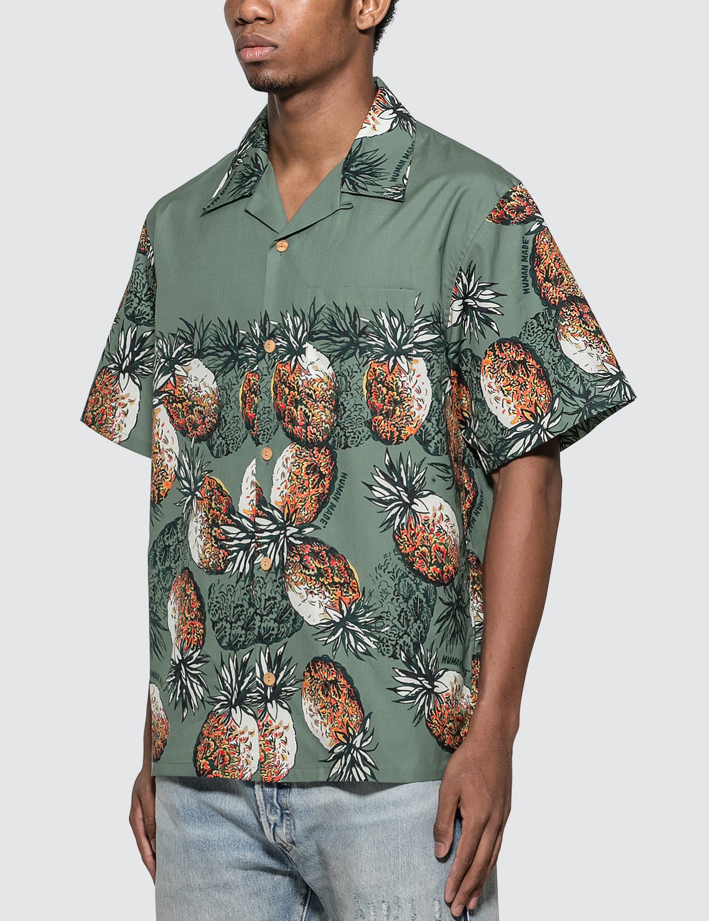 Human Made - Pineapple Aloha Shirt | HBX - Globally Curated 