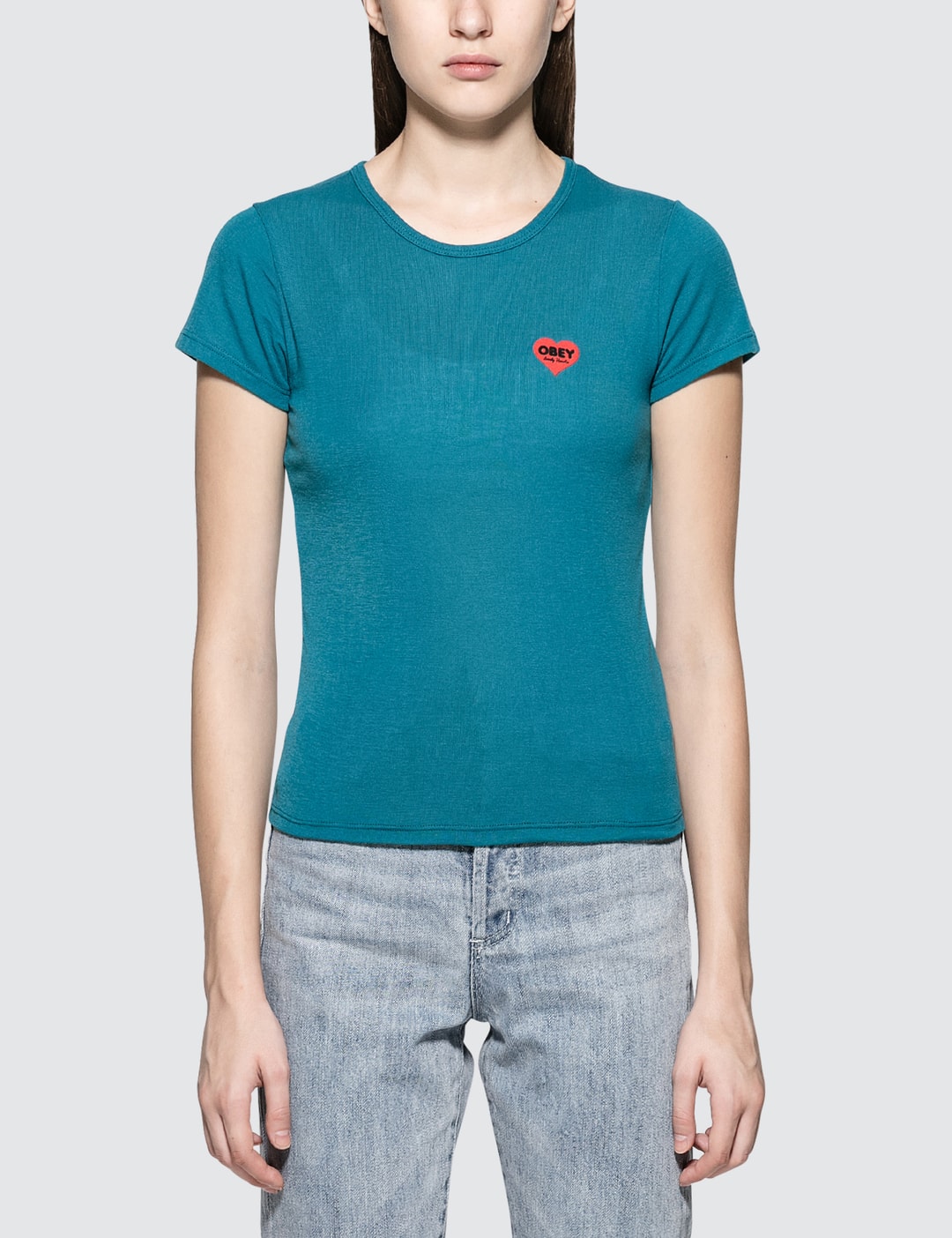 Obey - Lonely Hearts Babydoll S/S T-Shirt | HBX - Globally Curated ...