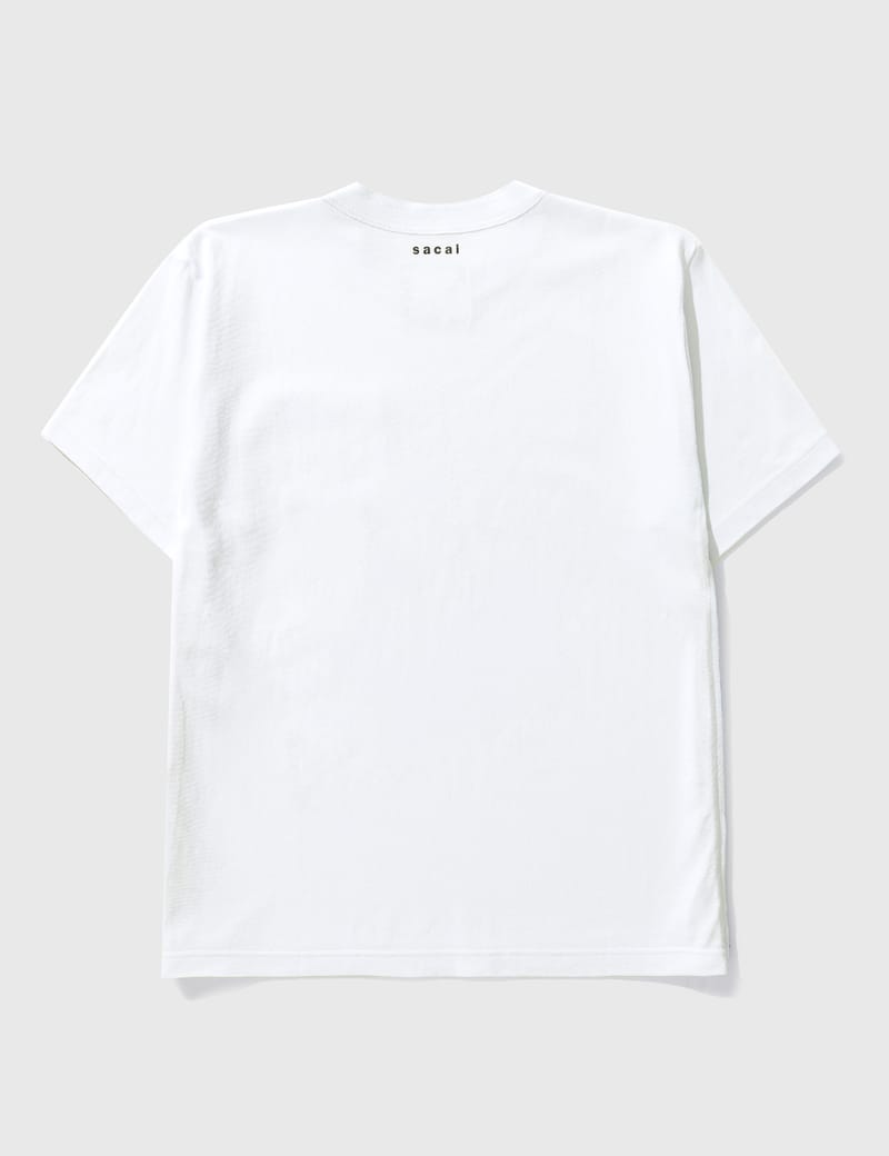 Sacai - Side Zip Cotton T-shirt | HBX - Globally Curated
