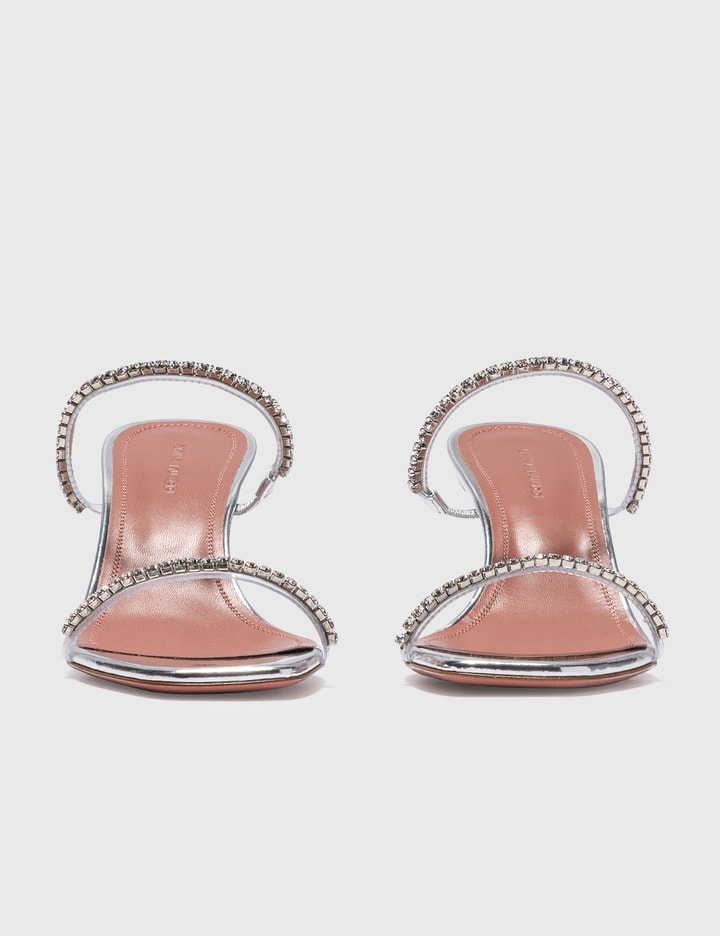 Amina Muaddi Gilda Glass Slippers 70 HBX Globally Curated Fashion