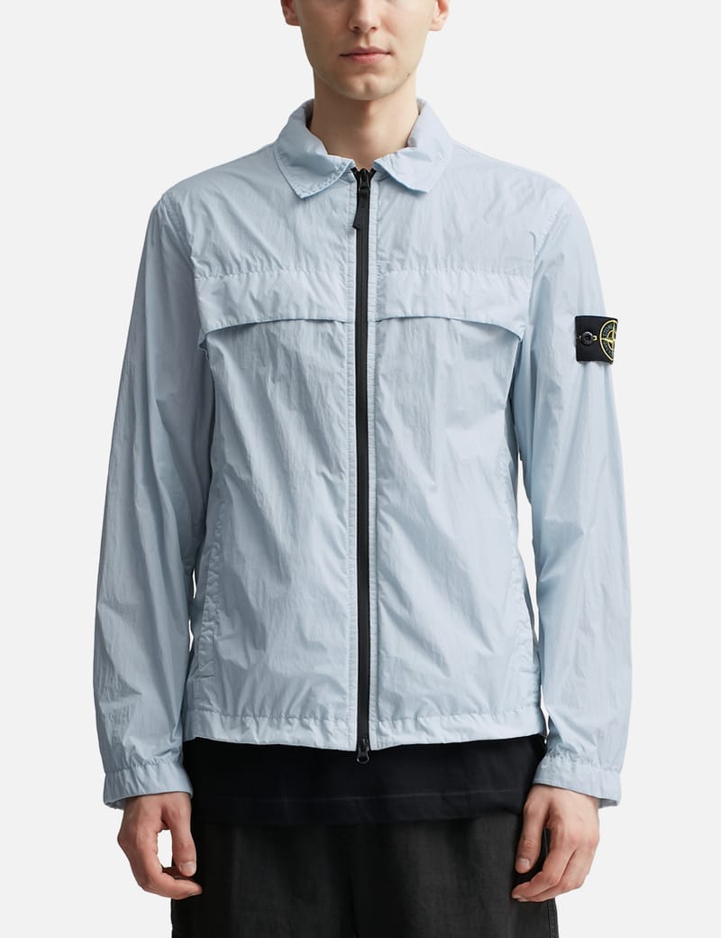 Stone Island - Garment Dyed Crinkle Reps R-NY Overshirt | HBX