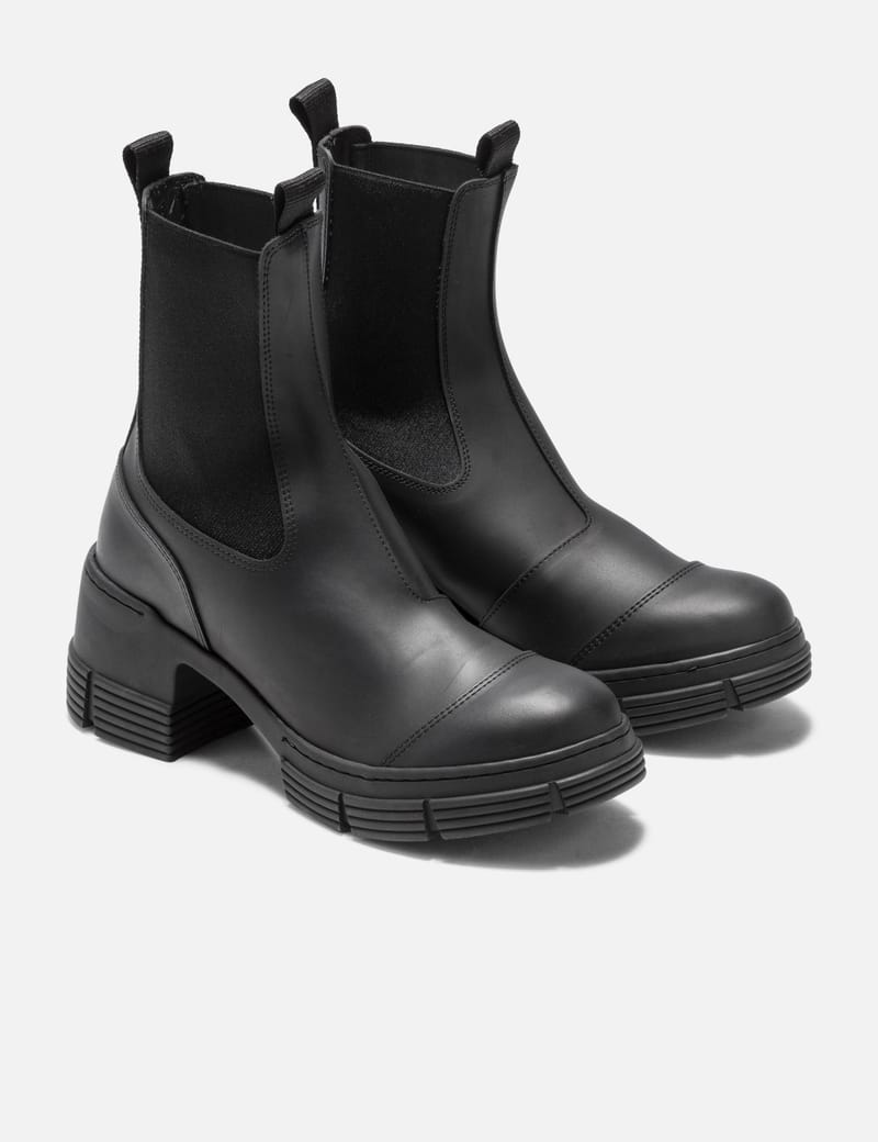 Ganni - Rubber Heeled City Boots | HBX - Globally Curated Fashion