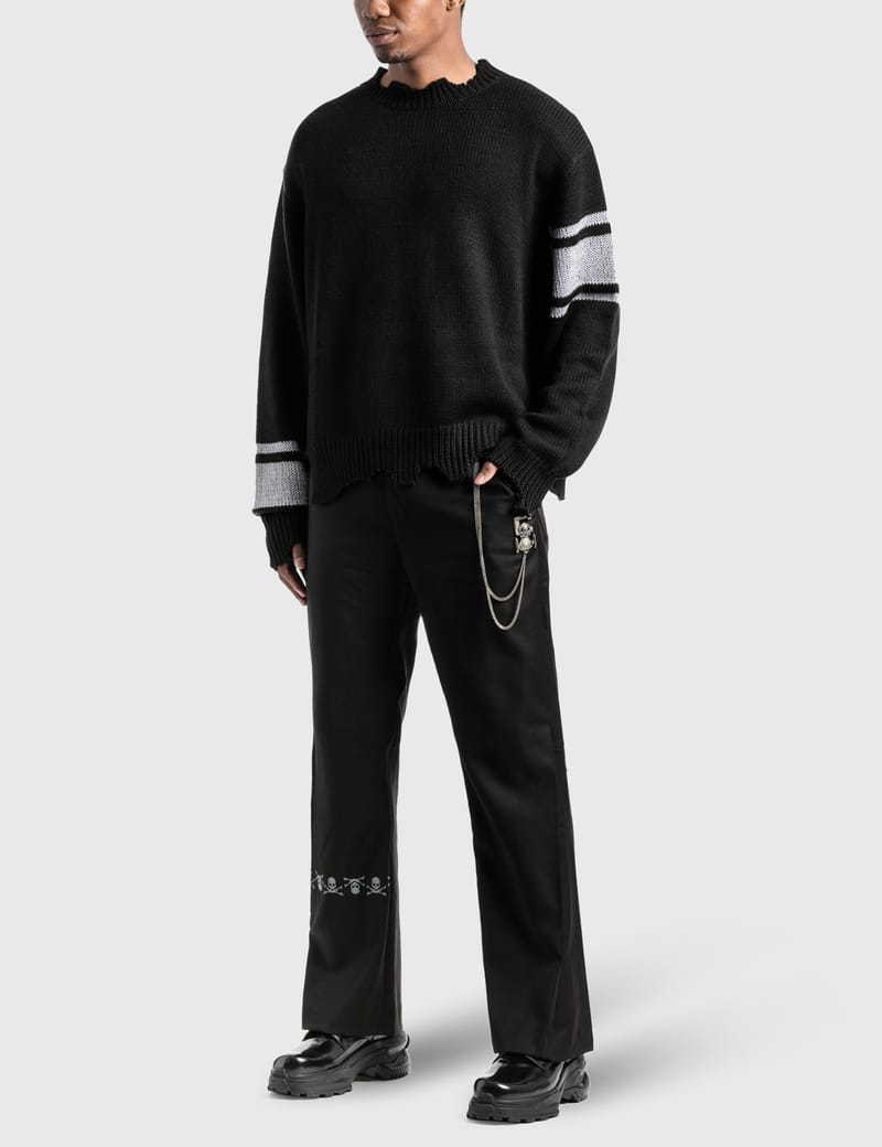 C2H4 - C2H4® x Mastermind Japan Reflective Knit Sweater