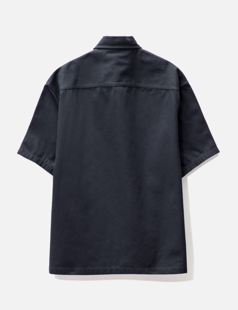 Raf Simons - Oversized Short Sleeve Denim Shirt | HBX - Globally