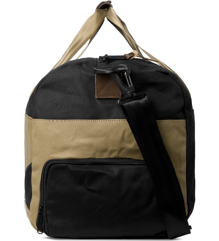 Herschel Supply Co. Black/Sand Lonsdale Duffle Bag HBX Globally