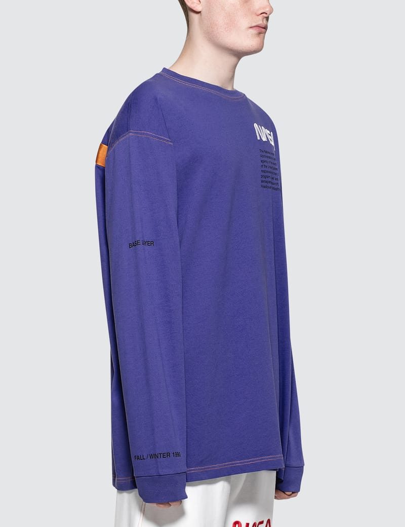 HERON PRESTON® - Nasa Heavy Jersey L/S T-Shirt | HBX - Globally