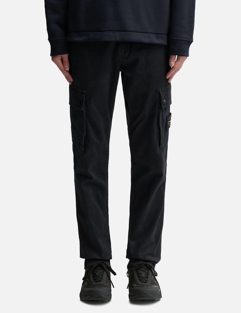 Stone Island - Old Effect Cargo Pants | HBX - Globally Curated