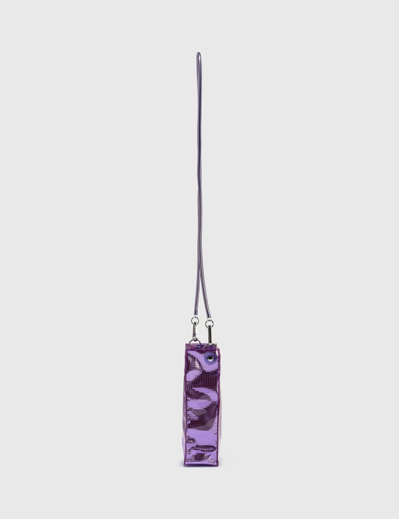 nana-nana A5 SILVER SHEET バック Nana-nana - Silver Sheet PVC A5 Bag | HBX