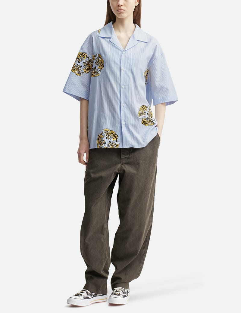 Prada - オーバーサイズ オーガニック デニム シャツ | HBX Prada - オーバーサイズ オーガニック デニム シャツ | HBX