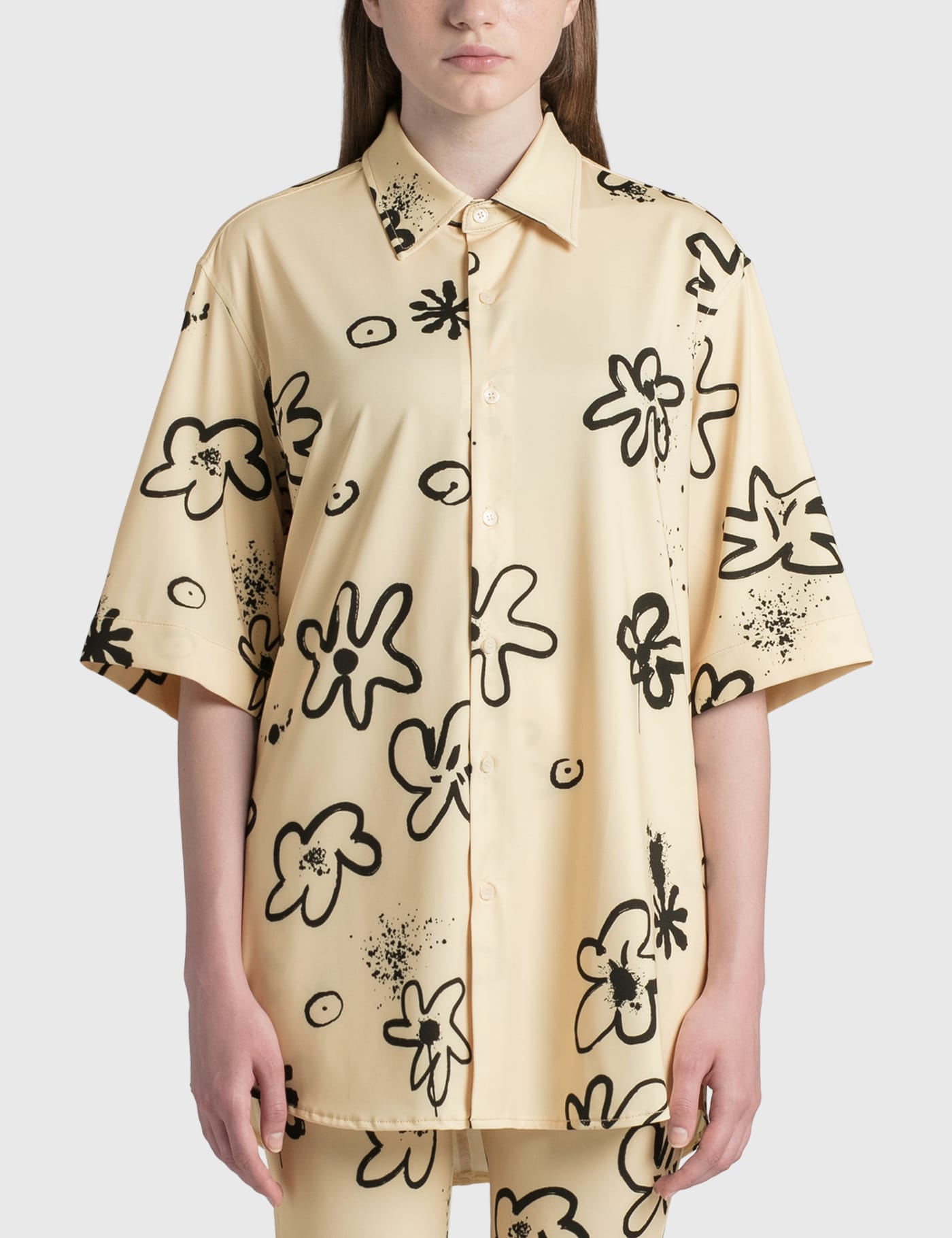 TheOpen Product - Flower Print Oversized Shirt | HBX - Globally 