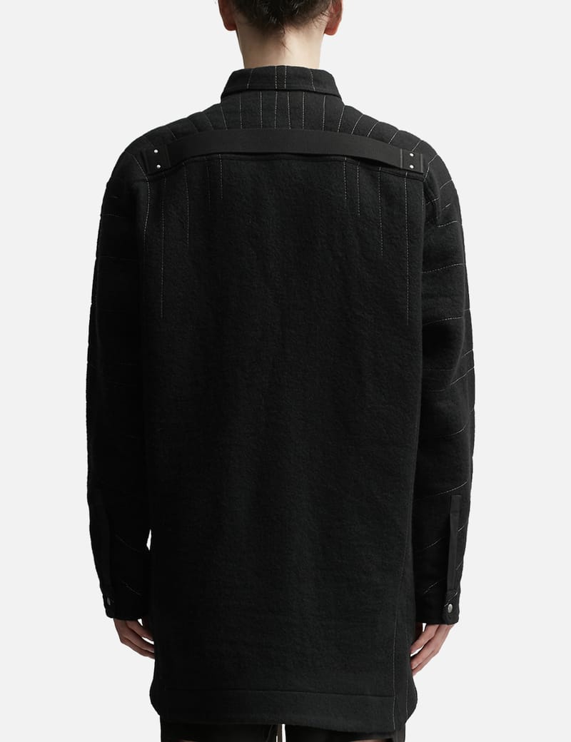 Rick Owens - OVERSIZED OUTERSHIRT | HBX - Globally Curated Fashion 