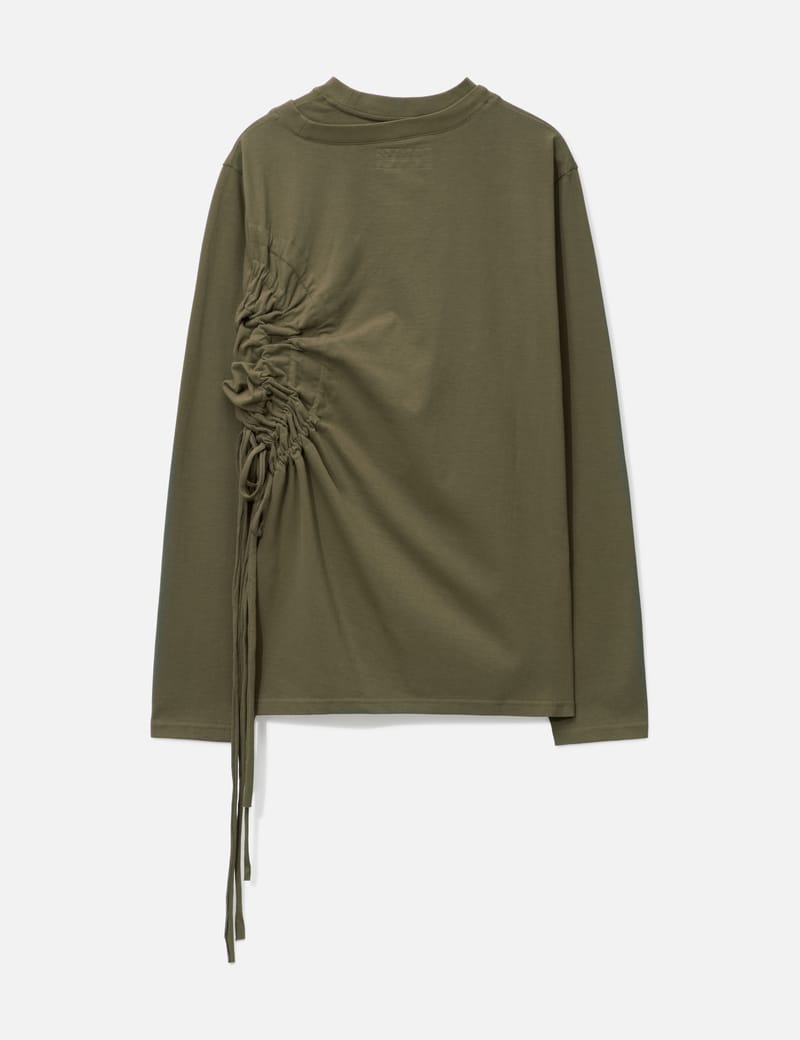 Attempt - Drawstring Long Sleeve T-shirt | HBX - Globally