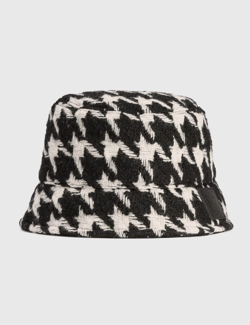 Ader Error - HOUNDSTOOTH BUCKET HAT | HBX - Globally Curated