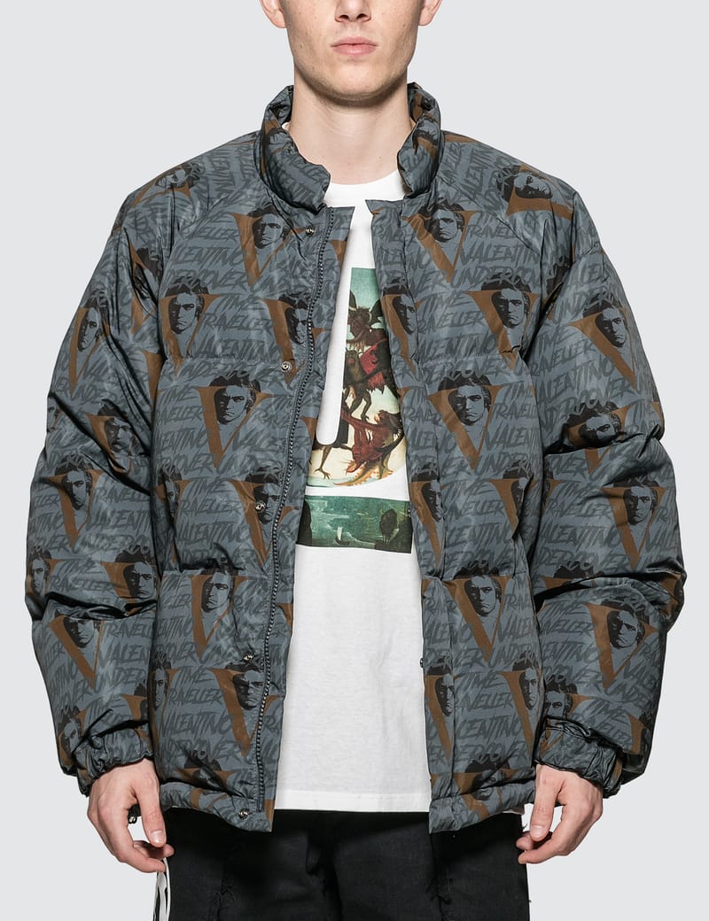 Undercover - Valentino x Undercover Down Jacket With VVV Print