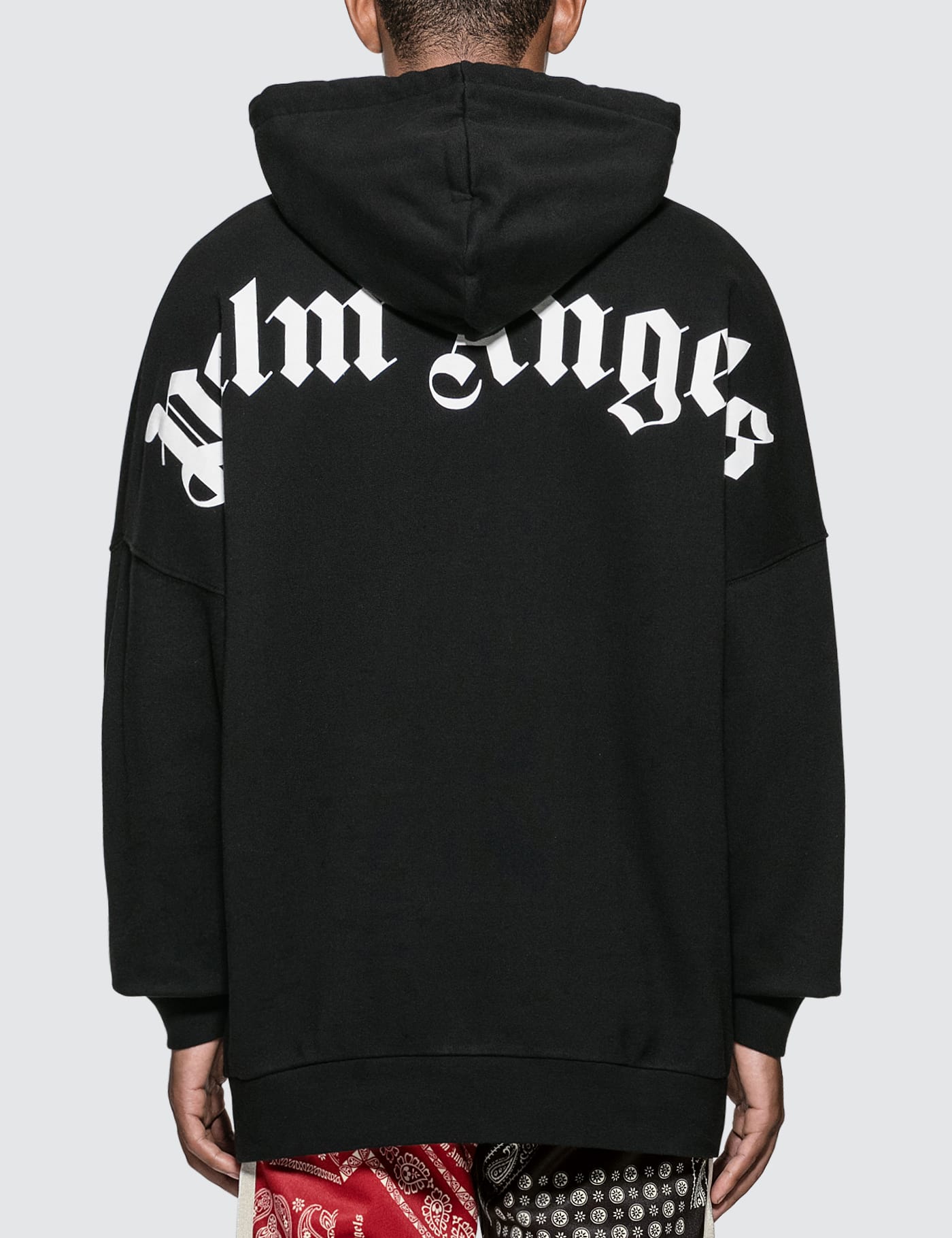Palm Angels - Logo Over Hoodie | HBX - Globally Curated Fashion