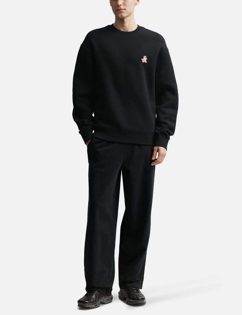 Maison Kitsuné - SPEEDY FOX PATCH COMFORT SWEATSHIRT | HBX