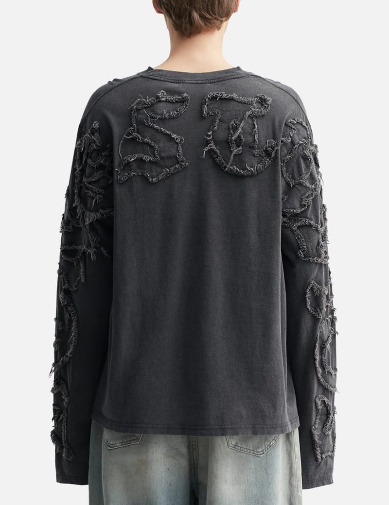 アクネ ストゥディオズ - Logo Longsleeve Top | HBX