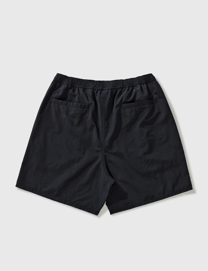 Crinkle Nylon Shorts-Black – Brandon Thorne