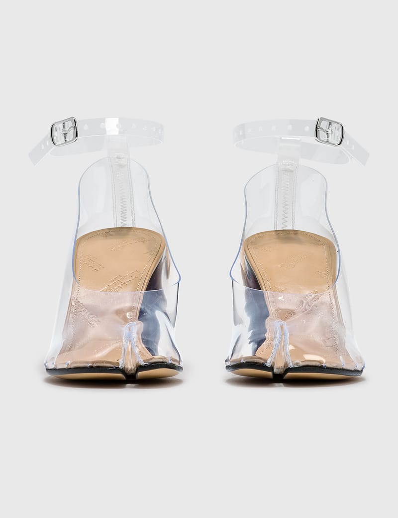 Maison Margiela - Tabi Transparent Mary-Jane Pumps | HBX Maison Margiela - Tabi Transparent Mary-Jane Pumps | HBX