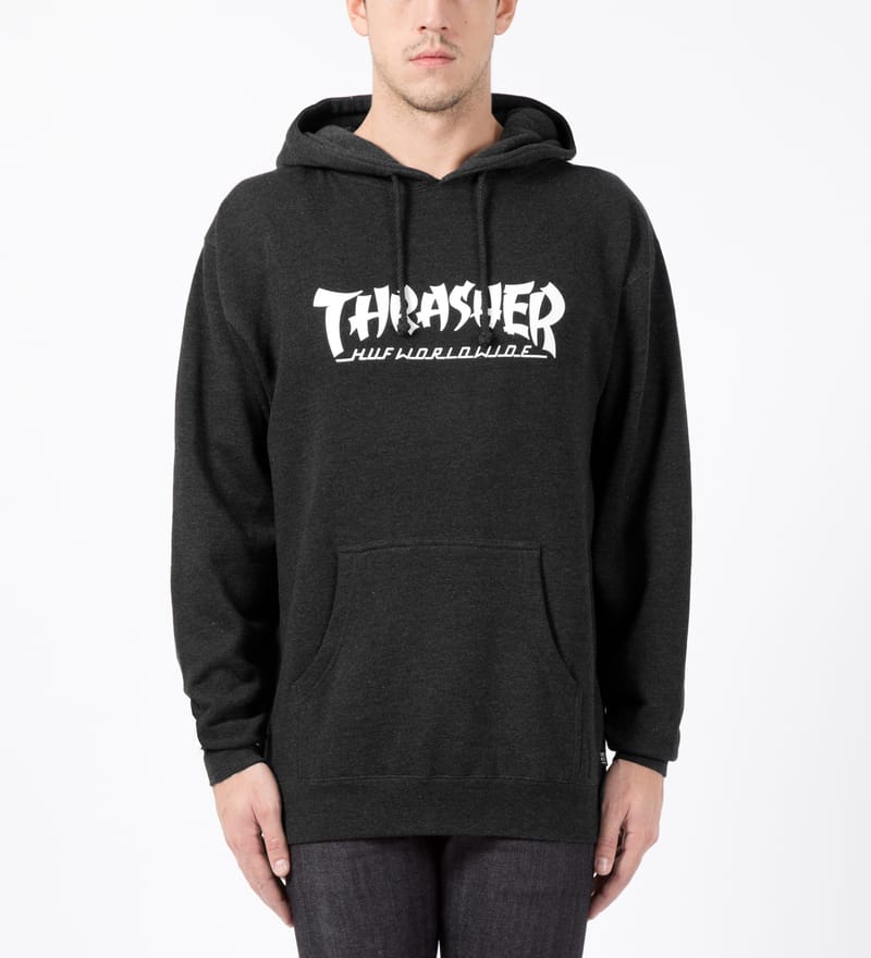 Thrasher x best sale huf worldwide hoodie