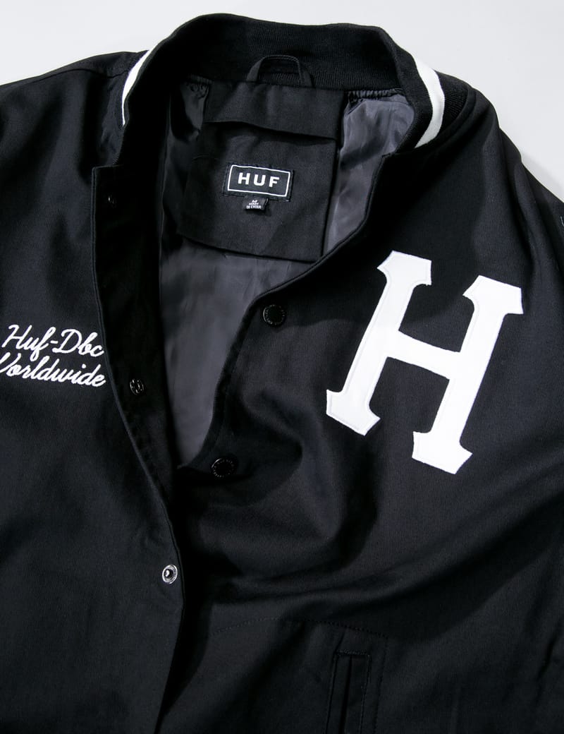 Huf - Huf Classic H Varsity Jacket | HBX - Globally Curated