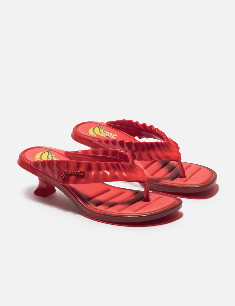Ganni - Recycled Satin Mid Knotted Sandal | HBX
