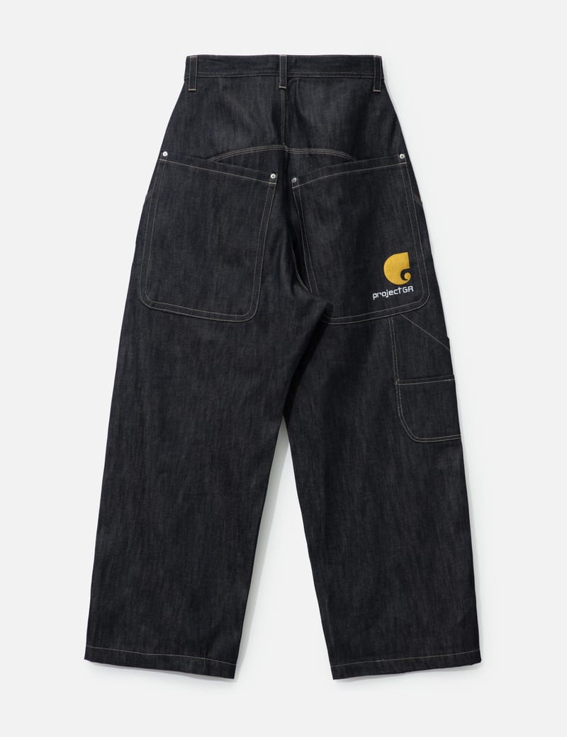 PROJECT G/R PROJECT G/R RETRO BAGGY DENIM PANTS Size 2 | Grailed