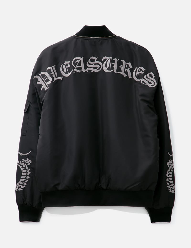 Dare With Dragon ブラック　ブルゾン YEAR OF THE DRAGON SHERPA JACKET (BLACK) – Hypland