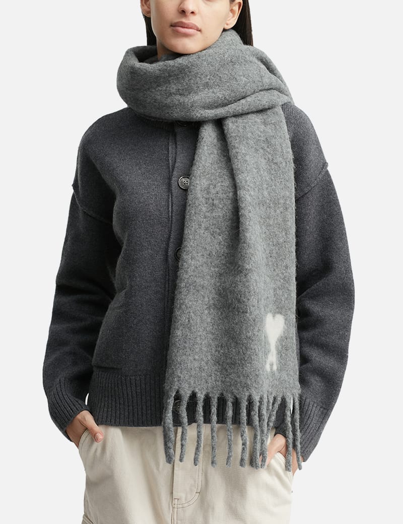 Ami - Alpaca Ami De Coeur Scarf | HBX