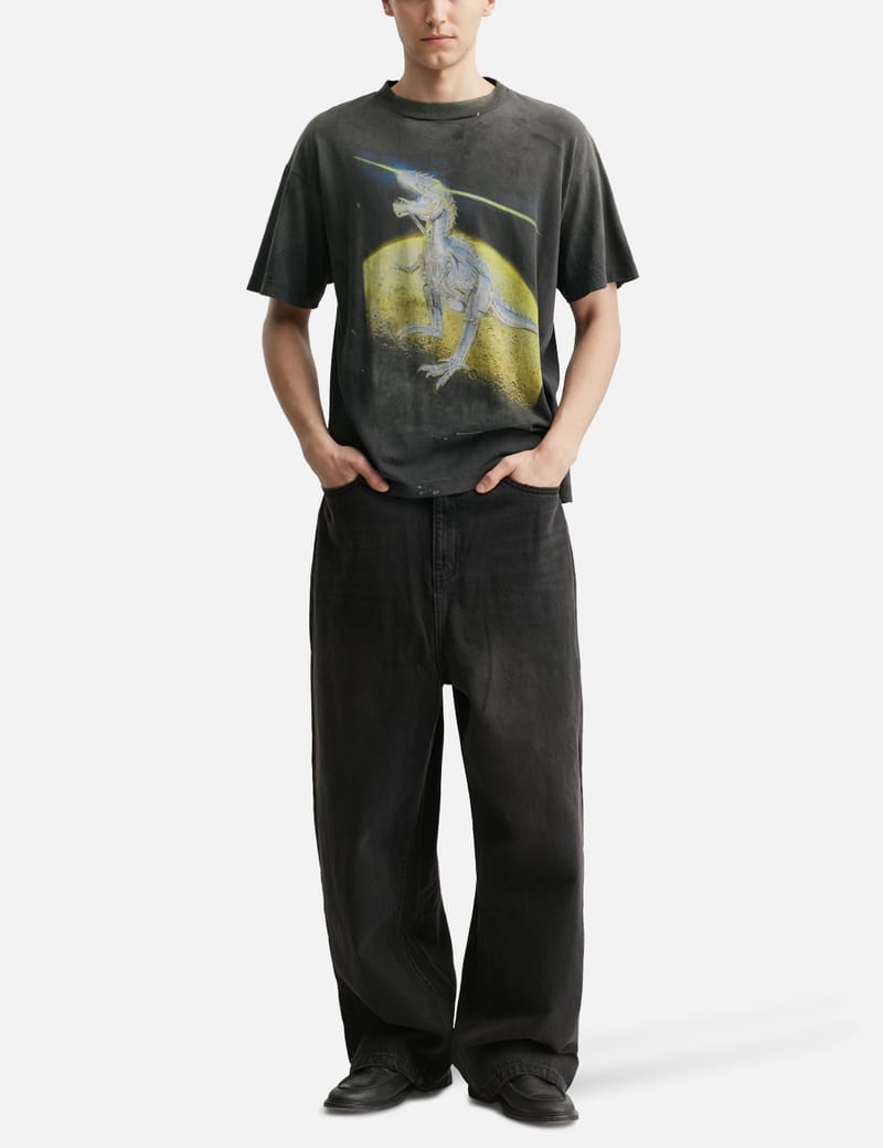 Saint Michael SAINT Mxxxxxx x Hajime Sorayama SRYM T-rex T-shirt